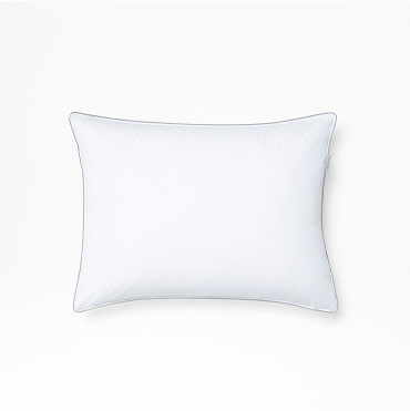 One tuft and needle down alternative pillow