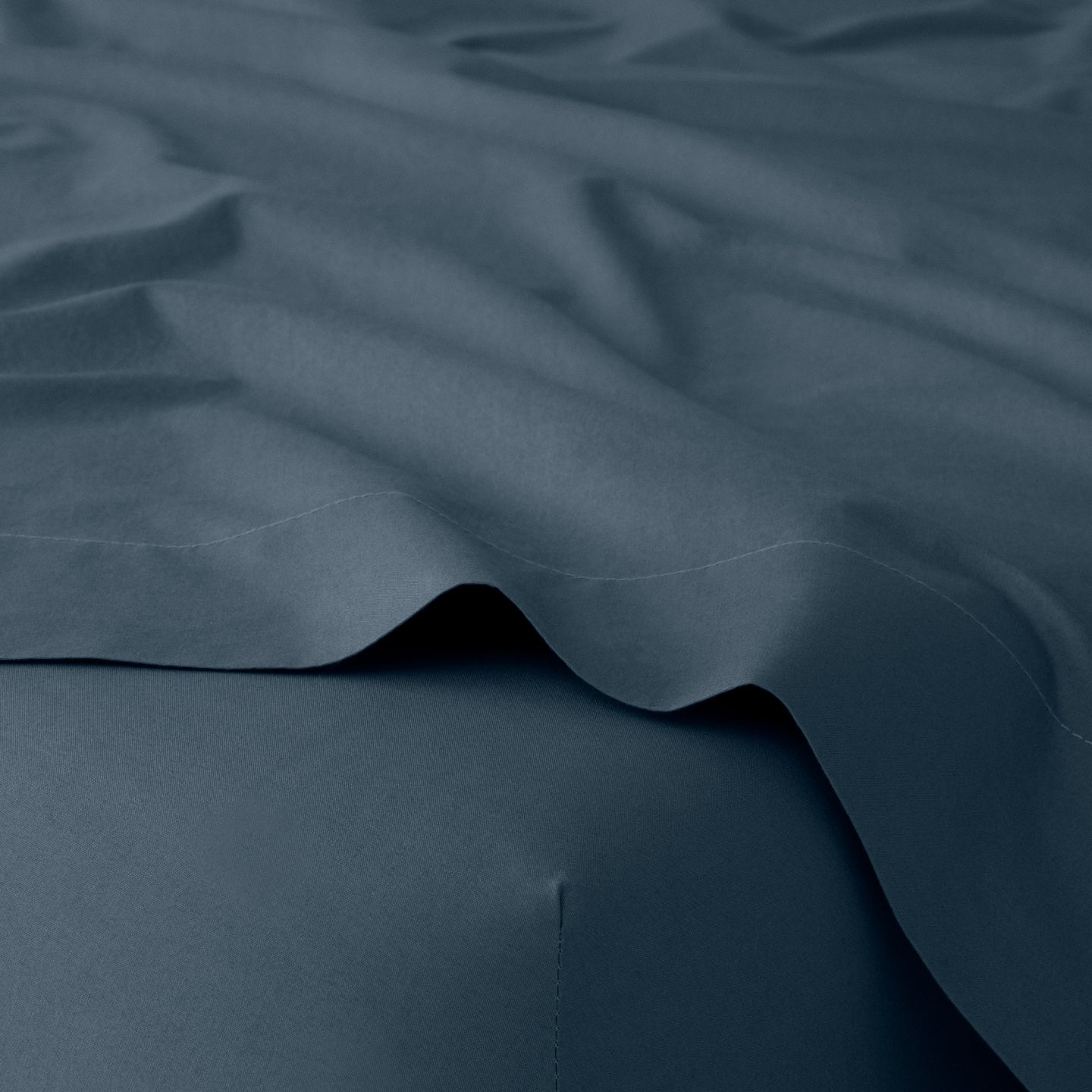 Midnight colored Percale Sheet