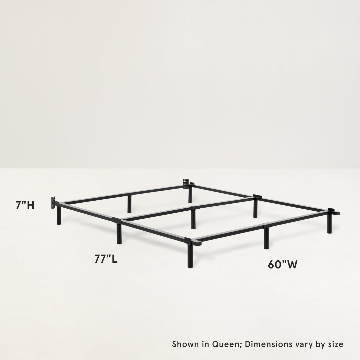 Dimensions of the Tuft and Needle Metal base