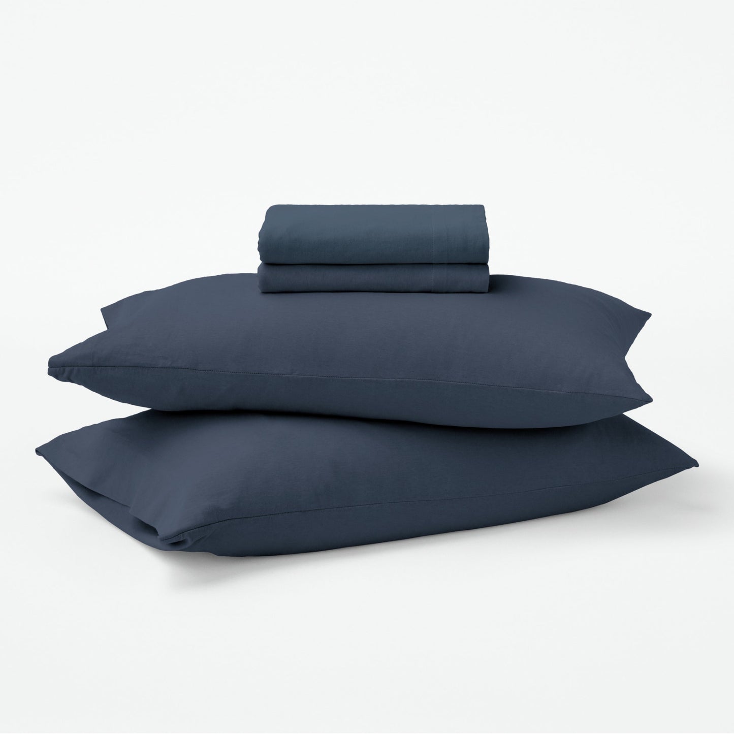 Organic Jersey Sheet Set - Blueberry