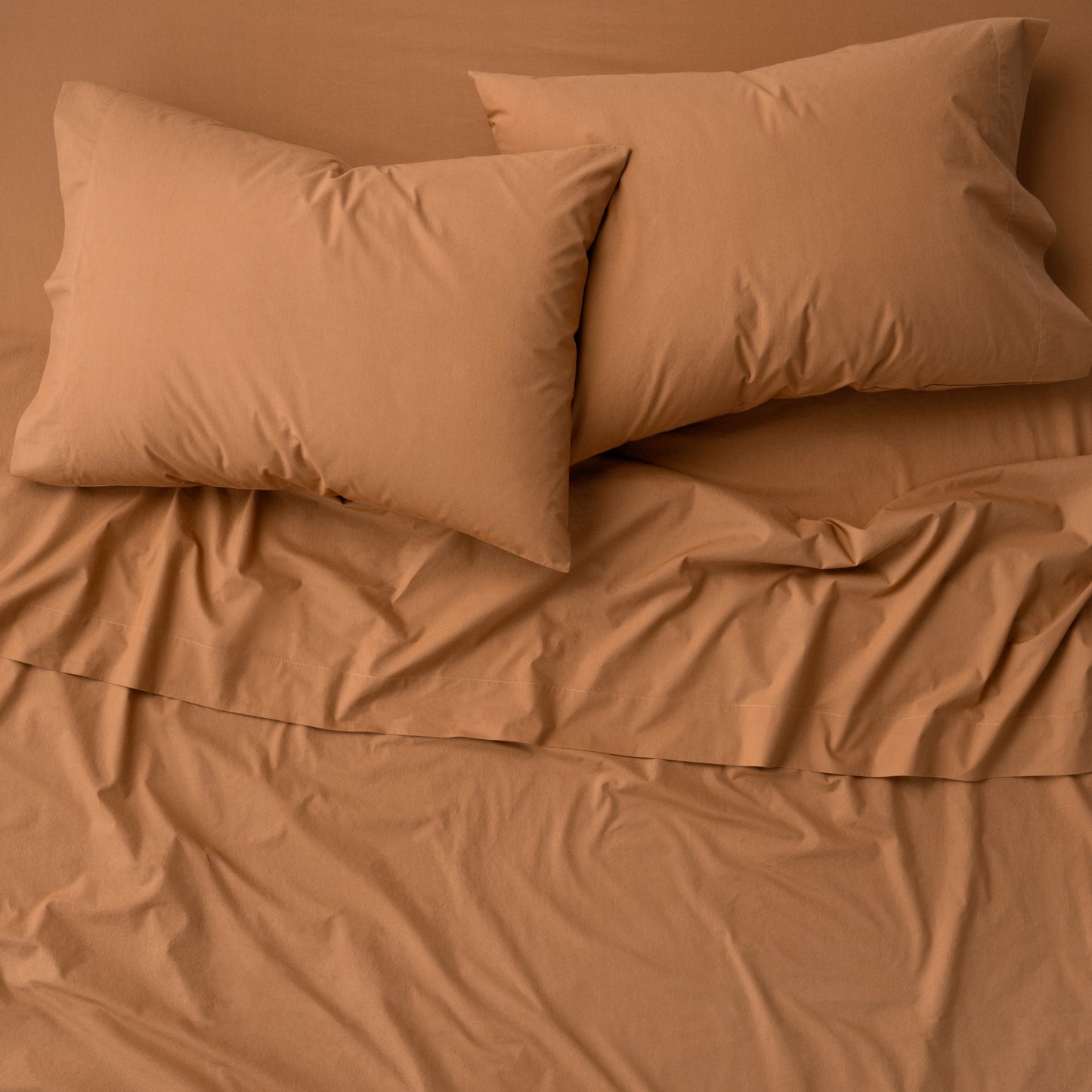 Percale Sheet Set - Canyon