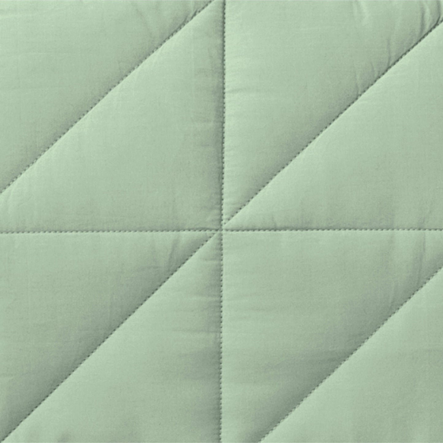 The Tuft and Needle Classic Percale Body Pillow Cover, closeup of the body pillow cover || color: Sage
