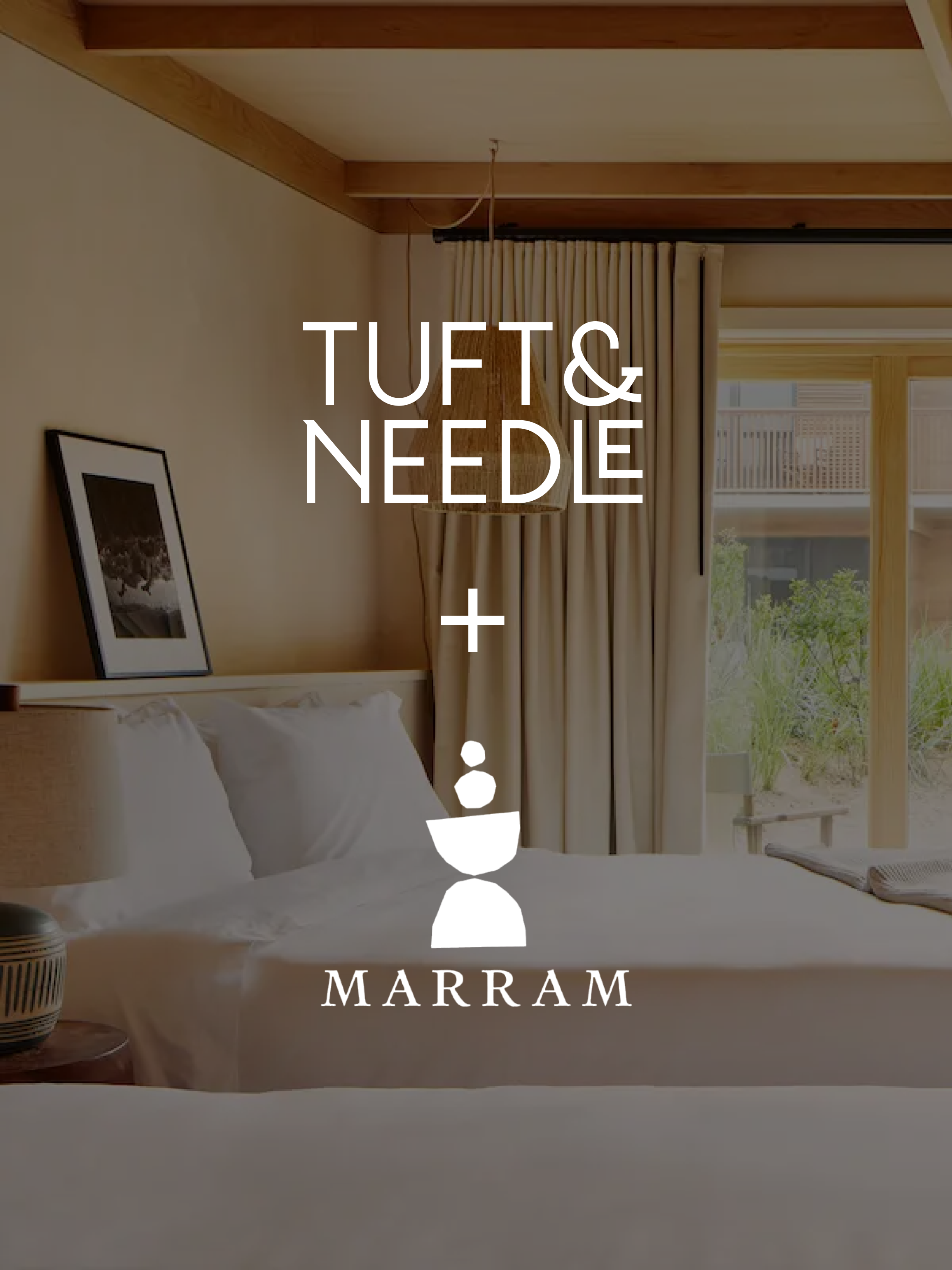 Tuft & Needle completes the dream with a Mint Mattress in all 96 of Marram’s guest suites.