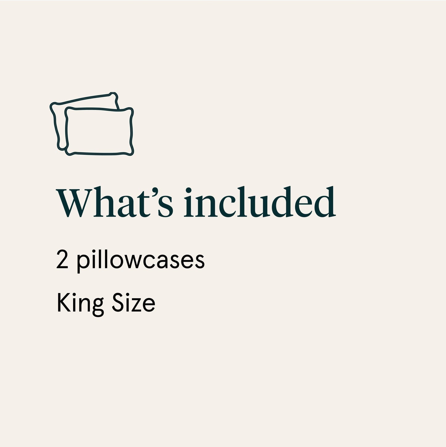 The Tuft and Needle Linen-Cotton Blend Pillowcase Set, what's included details|| size: King