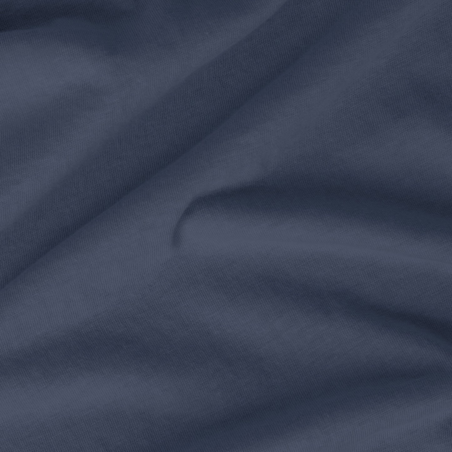 Closeup of a Blueberry colored Jersey Sheet Set