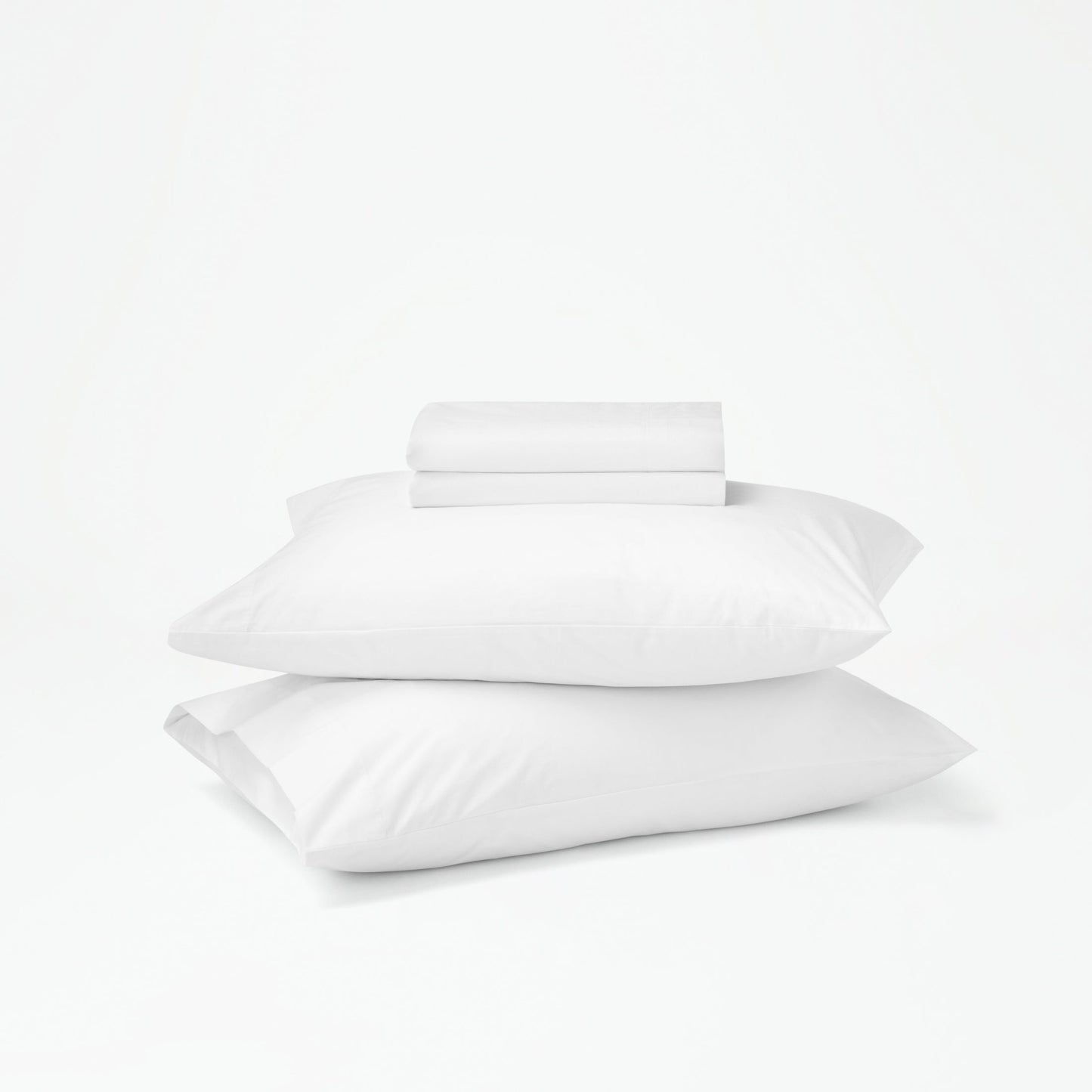 Cloud colored Percale Sheets set
