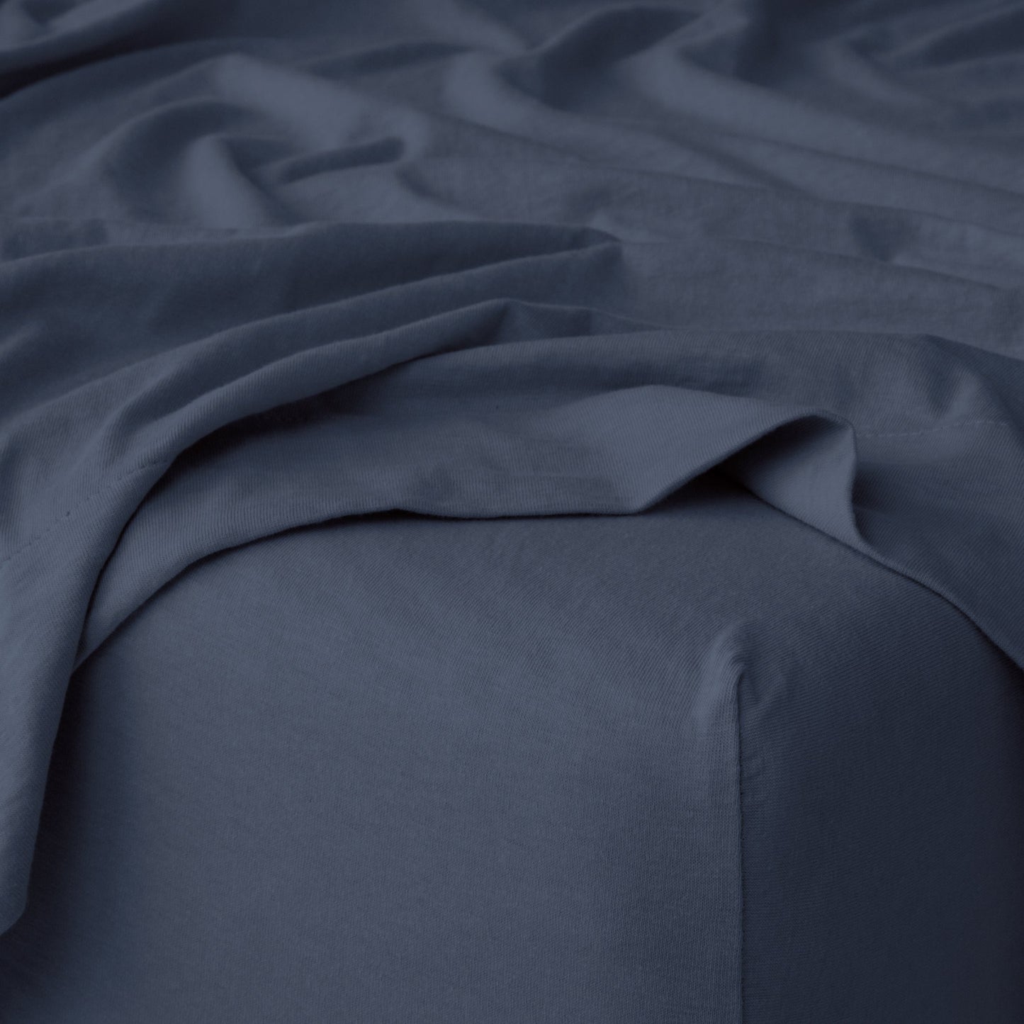 Blueberry colored Jersey Sheet Set