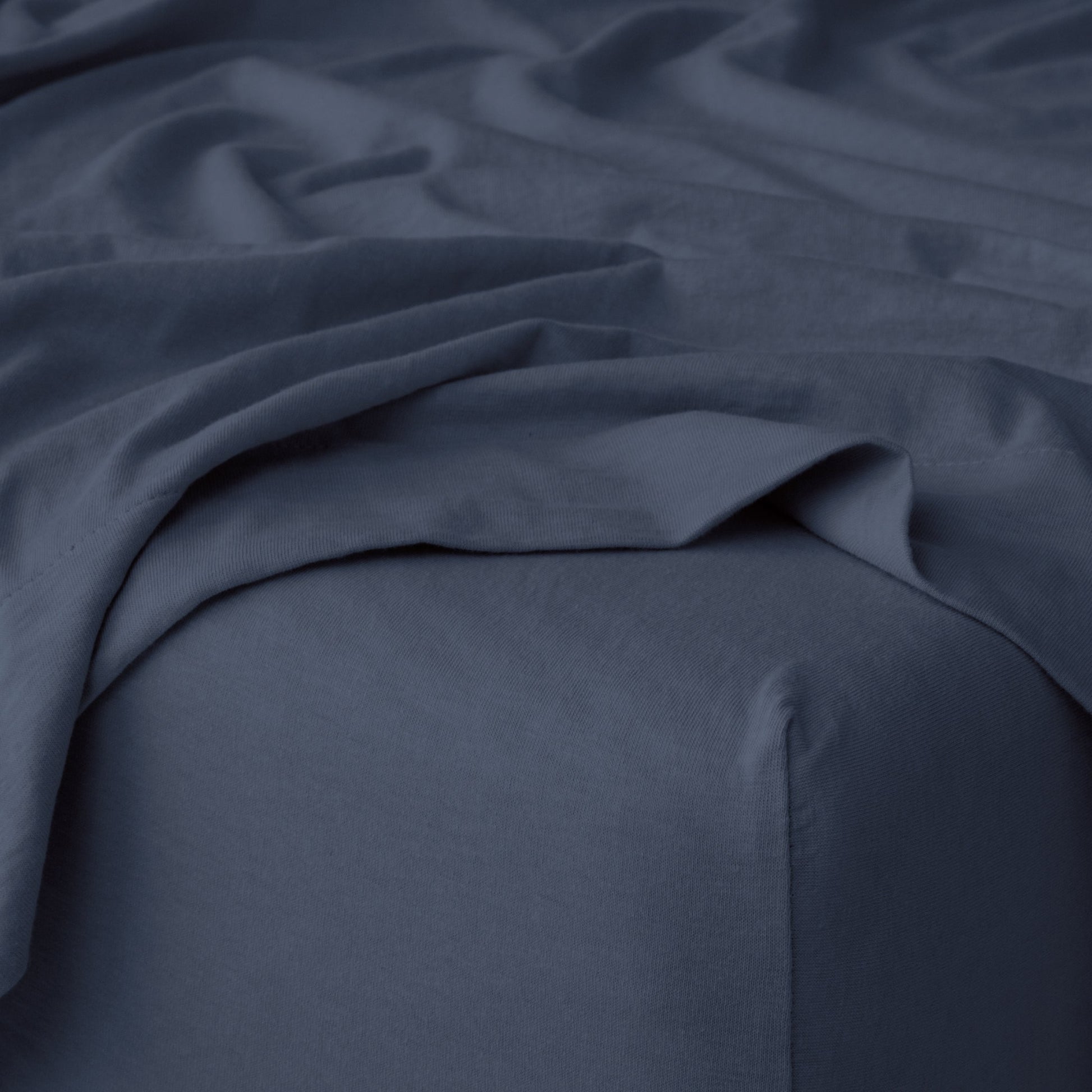 Blueberry colored Jersey Sheet Set