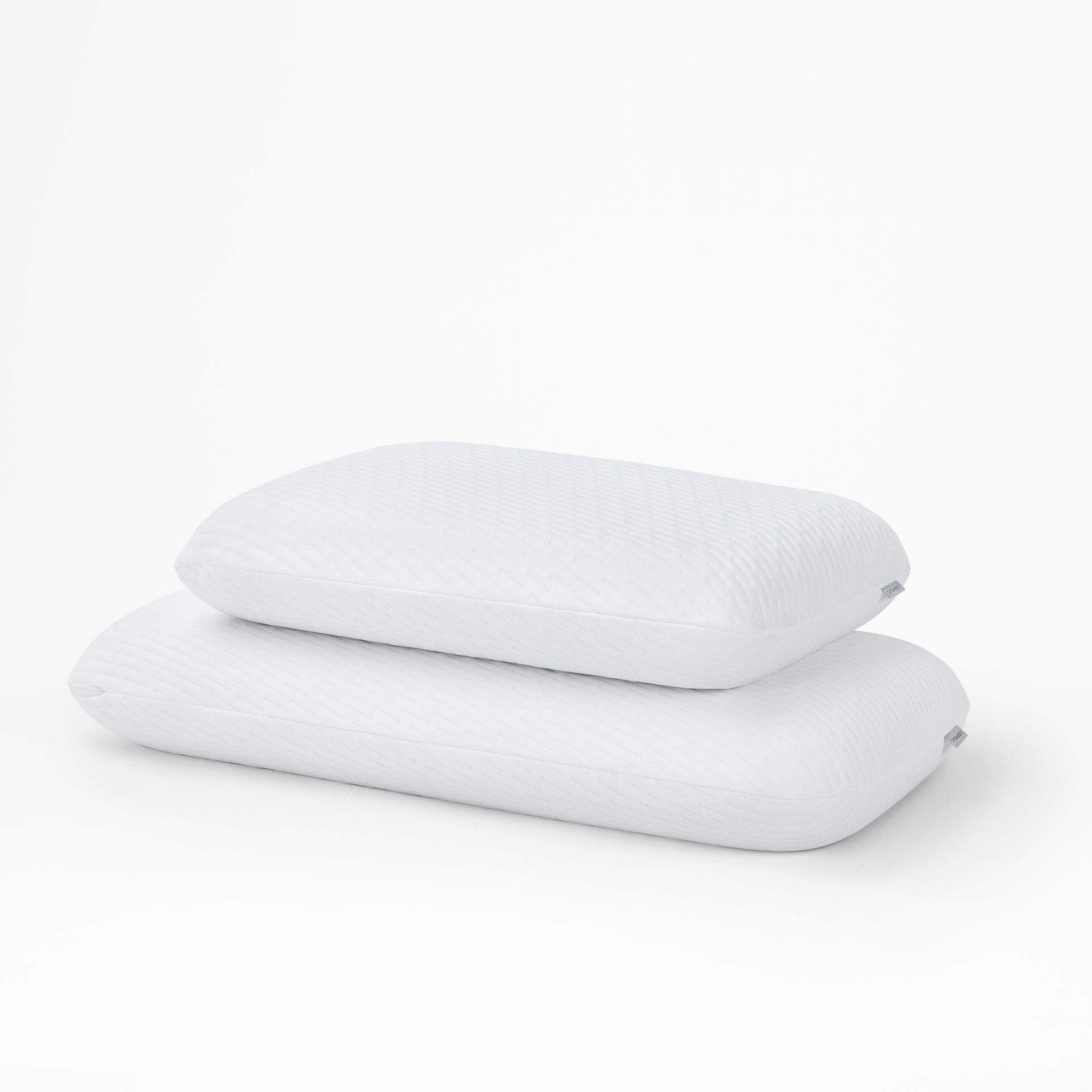 2 Tuft and Needle Original Foam Pillows stacked