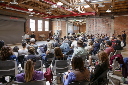 Picture of people in a meeting in the T&N headquarters in Phoenix