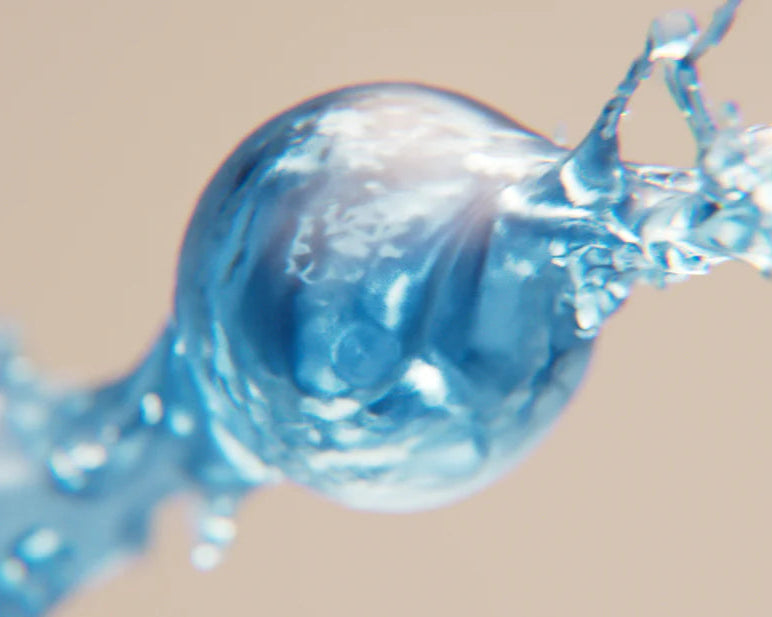 Up close image of cooling gel