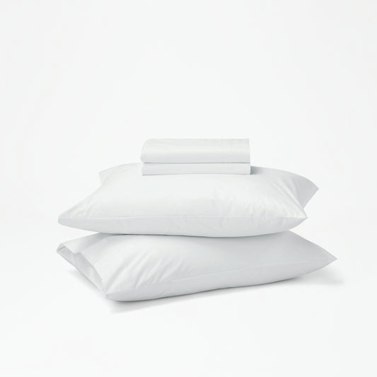 Percale Sheet Set - Glacier