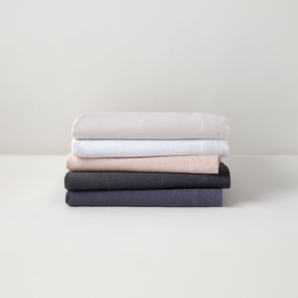Linen Sheet Set - Slate