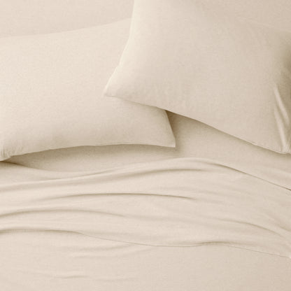 Organic Jersey Sheet Set - Oatmeal
