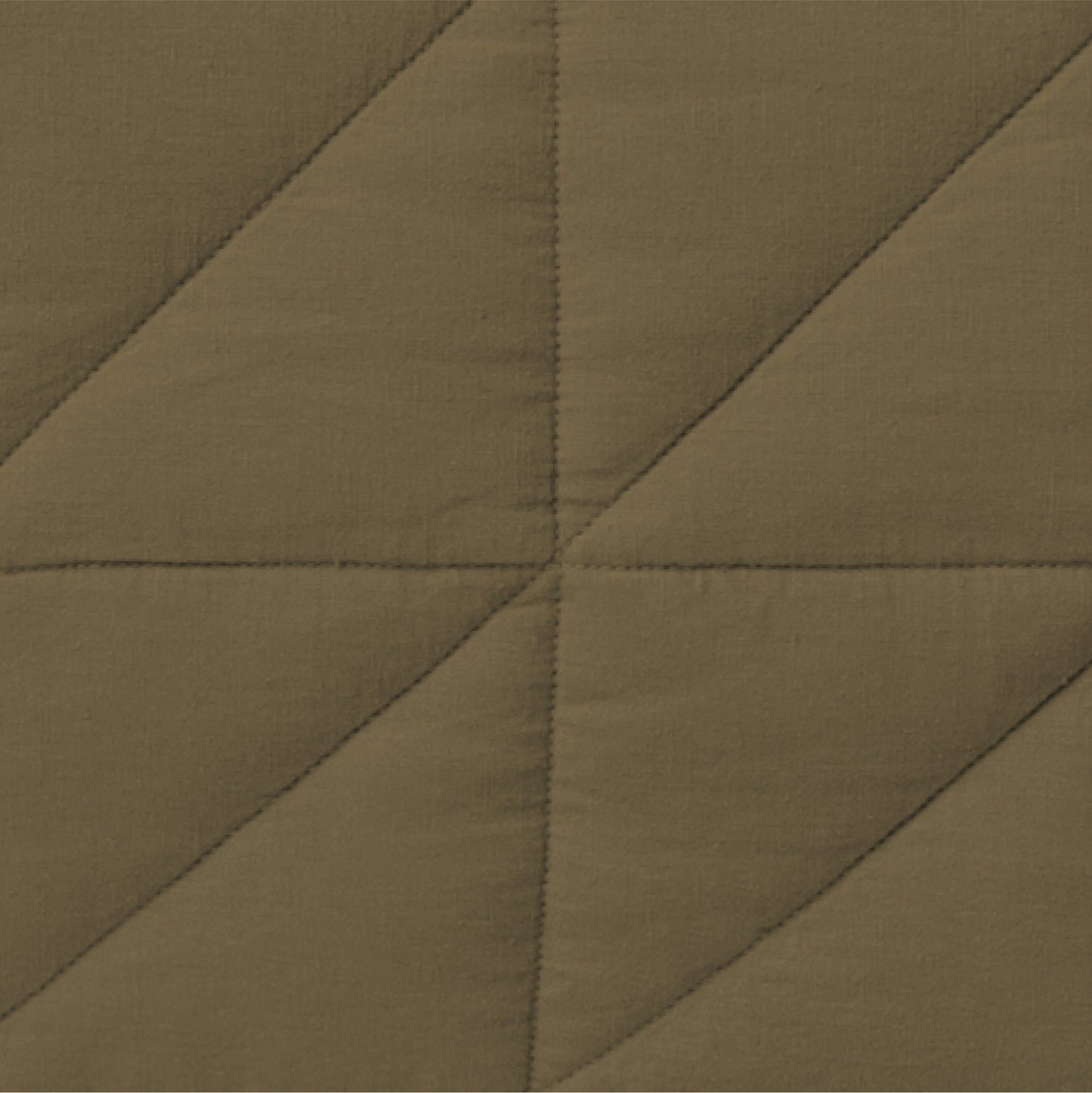 The Tuft and Needle Linen-Cotton Blend Body Pillow Cover, closeup of the body pillow cover || color: Martini Olive
