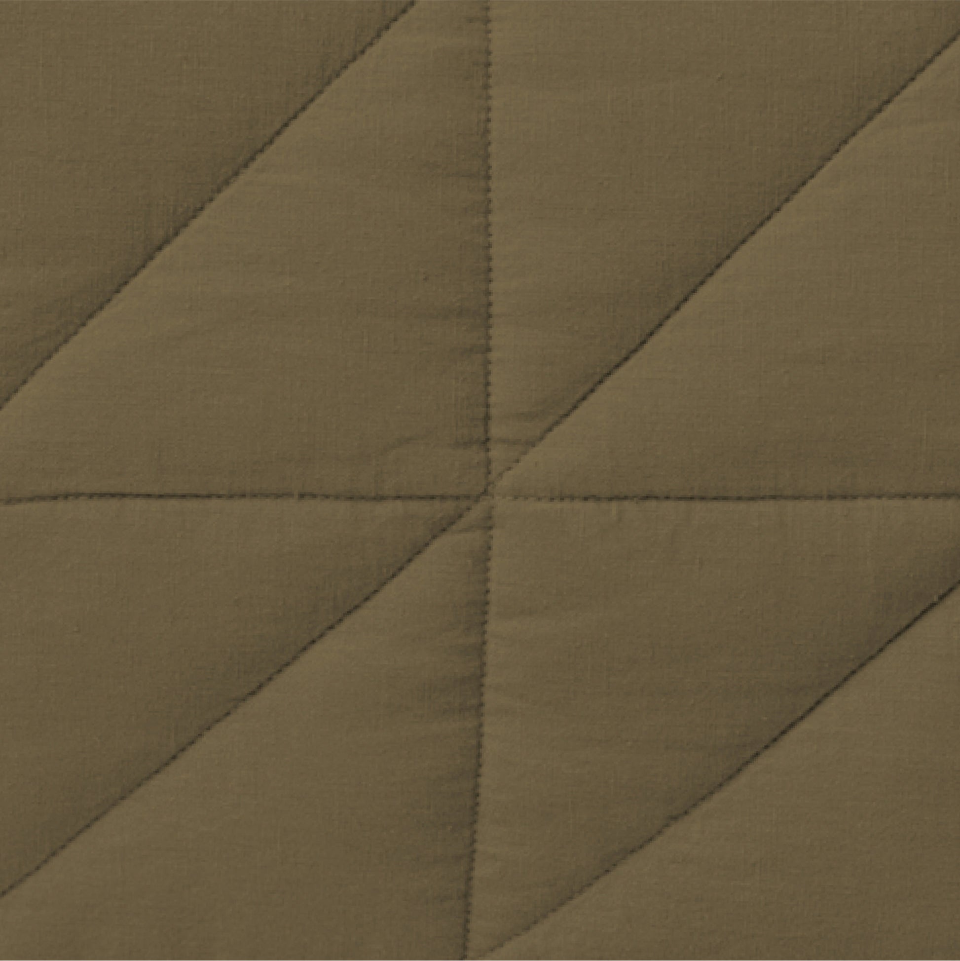 The Tuft and Needle Linen-Cotton Blend Body Pillow Cover, closeup of the body pillow cover || color: Martini Olive
