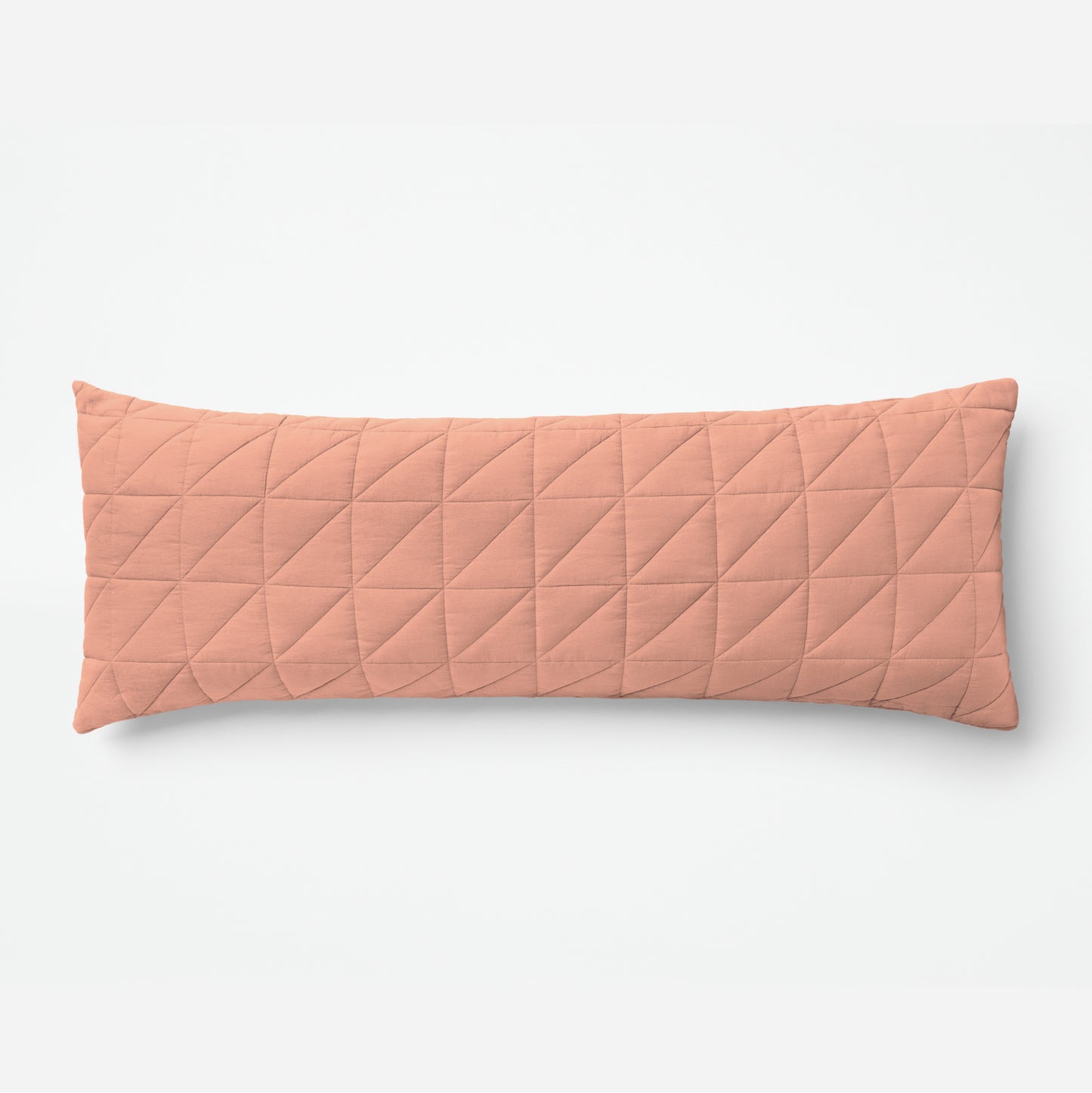 The Tuft and Needle Linen-Cotton Blend Body Pillow Cover, 1 rectangular body pillow cover  || color: Muted Clay
