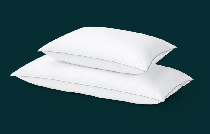Stacked pillows 