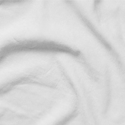 The Tuft and Needle Linen-Cotton Blend Sheet Set, one sheet spread out || color: Cloud
