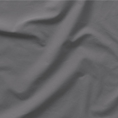 The Tuft and Needle Classic Percale Sheet Set, one sheet spread out || color: Gray Quill
