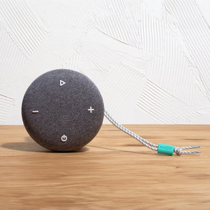 Closeup of the Snooz Go Travel White Noise Machine