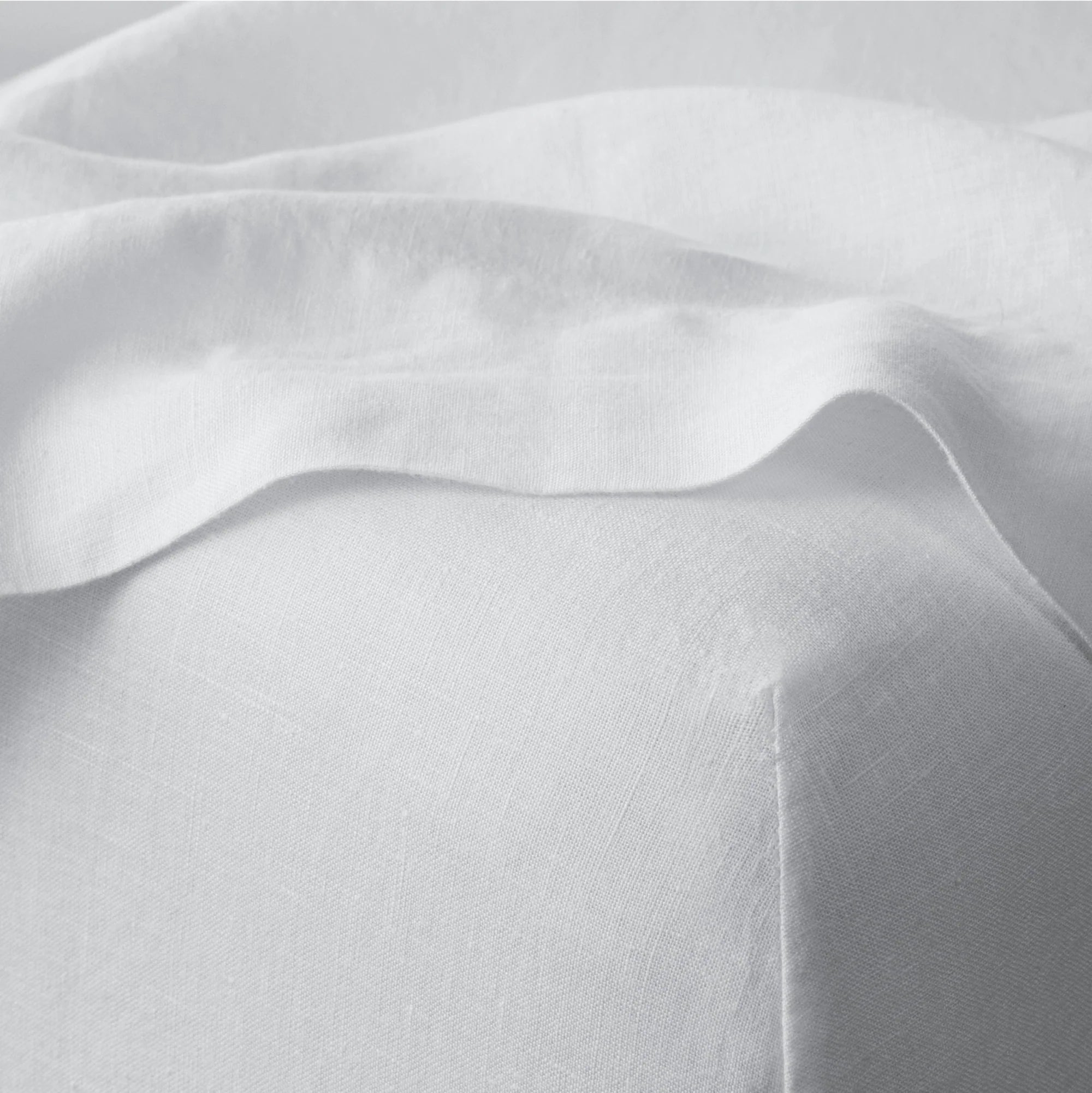 Up close image of hemp sheets