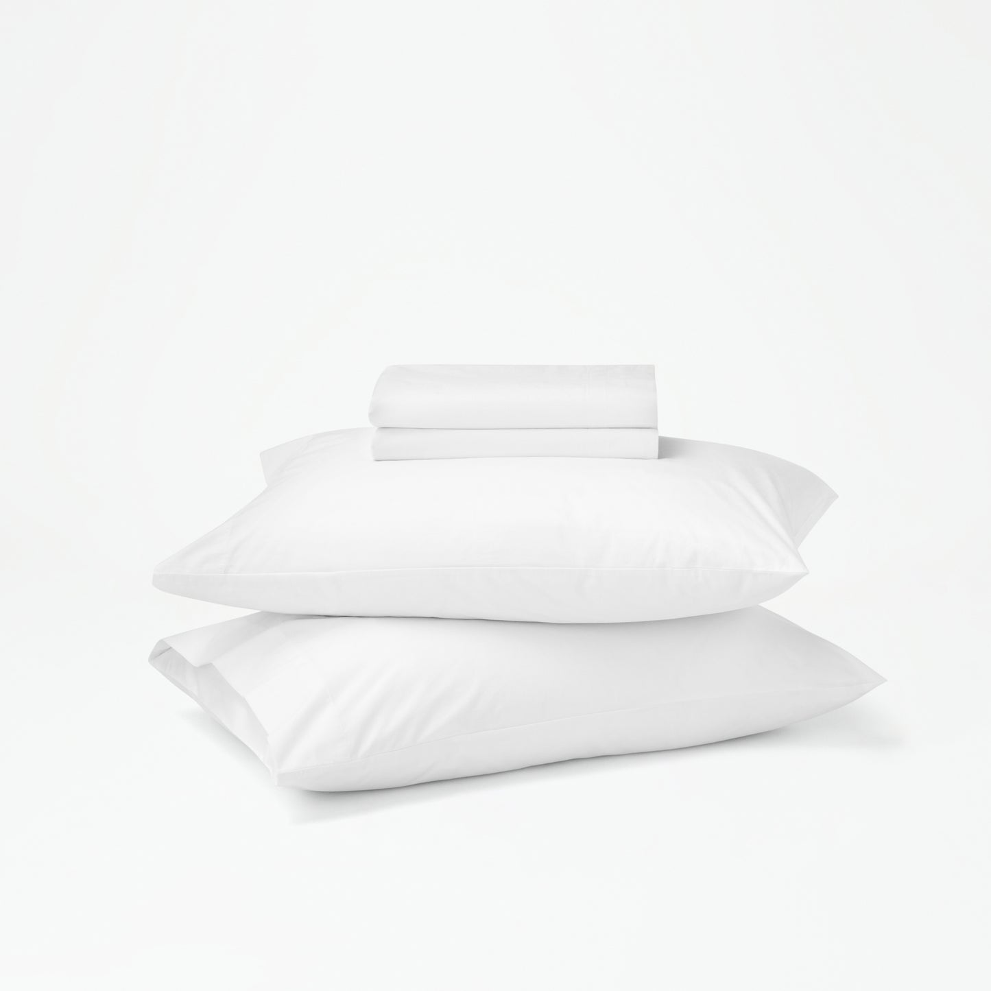 Cloud colored Percale Sheets set