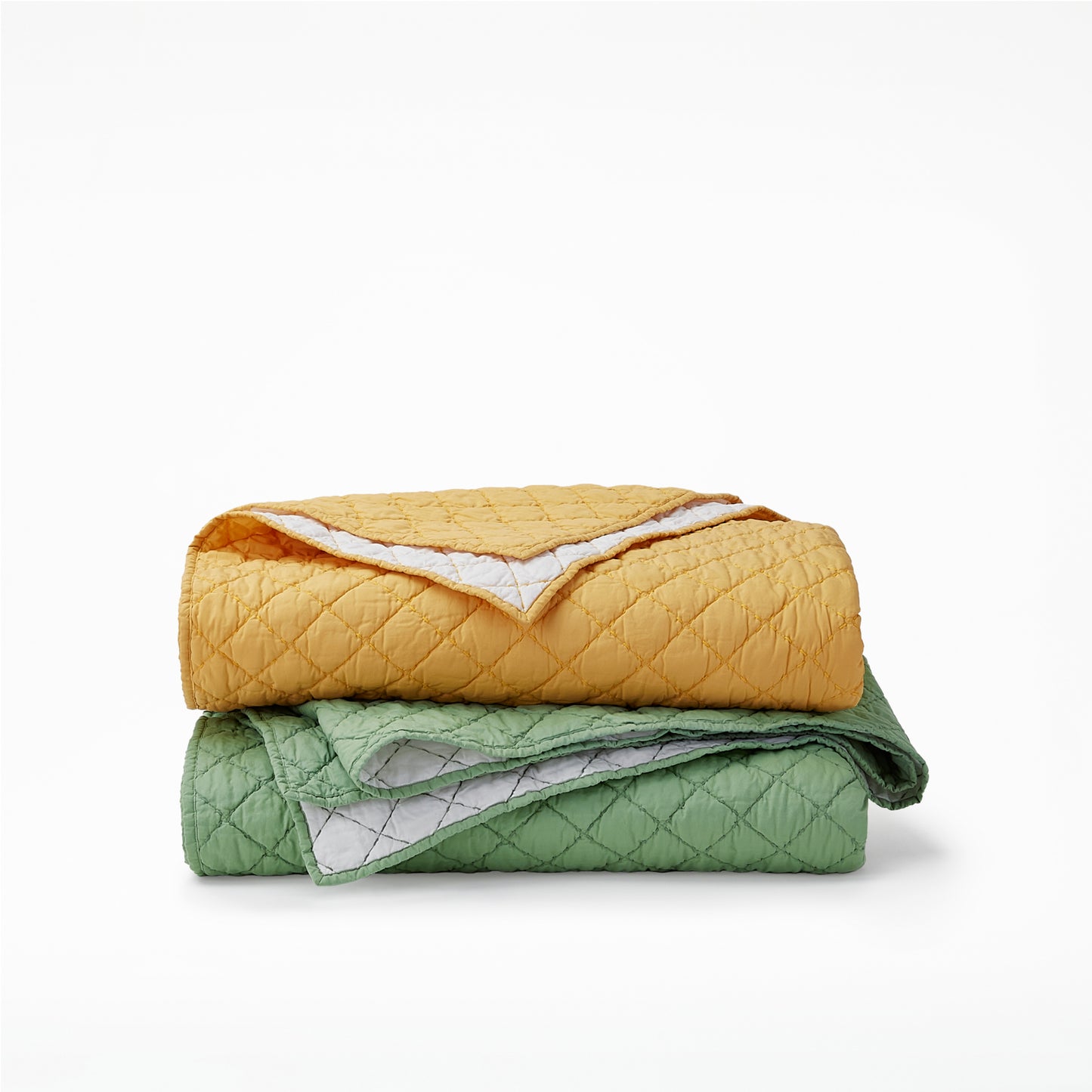 Percale Quilt - Basil