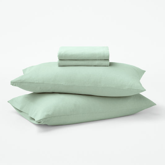 Organic Jersey Sheet Set - Pistachio