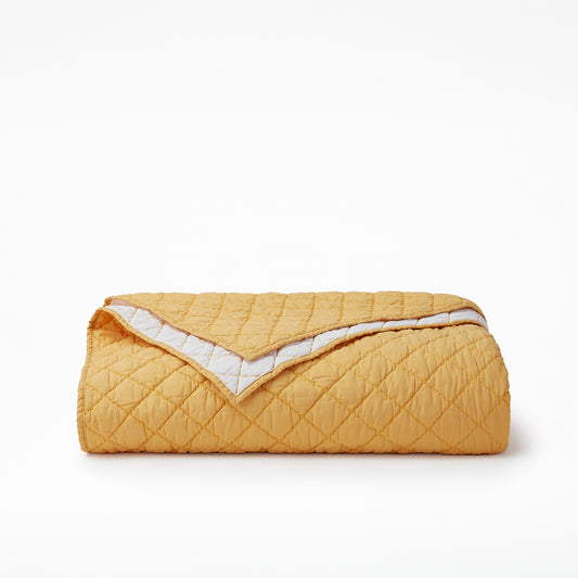Percale Quilt - Butternut