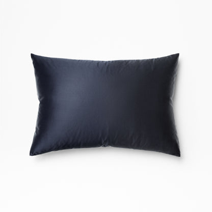 The Tuft and Needle Silk Pillowcase on a white background||color:midnight