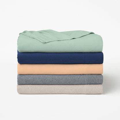 Organic Jersey Sheet Set - Pistachio