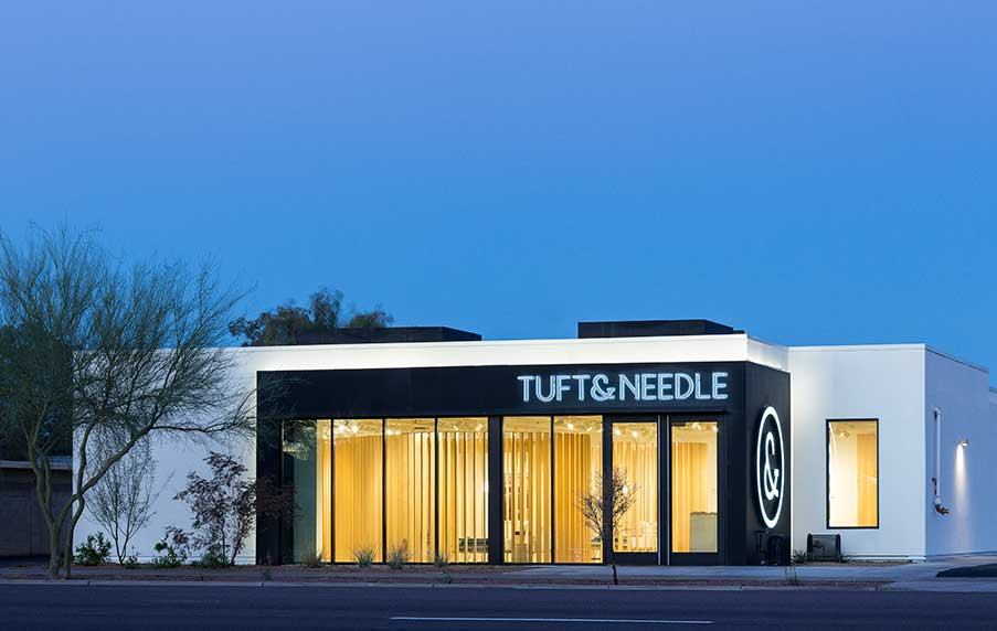 Outside of T&N store in Scottsdale, AZ