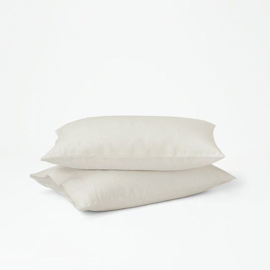 Linen Pillowcase Set - Sand