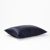 The Tuft and Needle Silk Pillowcase on a white background||color:midnight